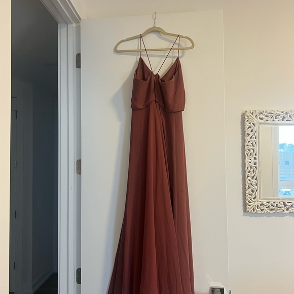 Jenny Yoo Mauve Bridesmaid Dress - Picture 2 of 4